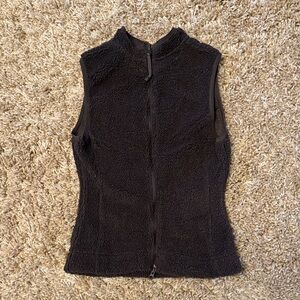 Women's Skims Teddy Black Zip Up Vest